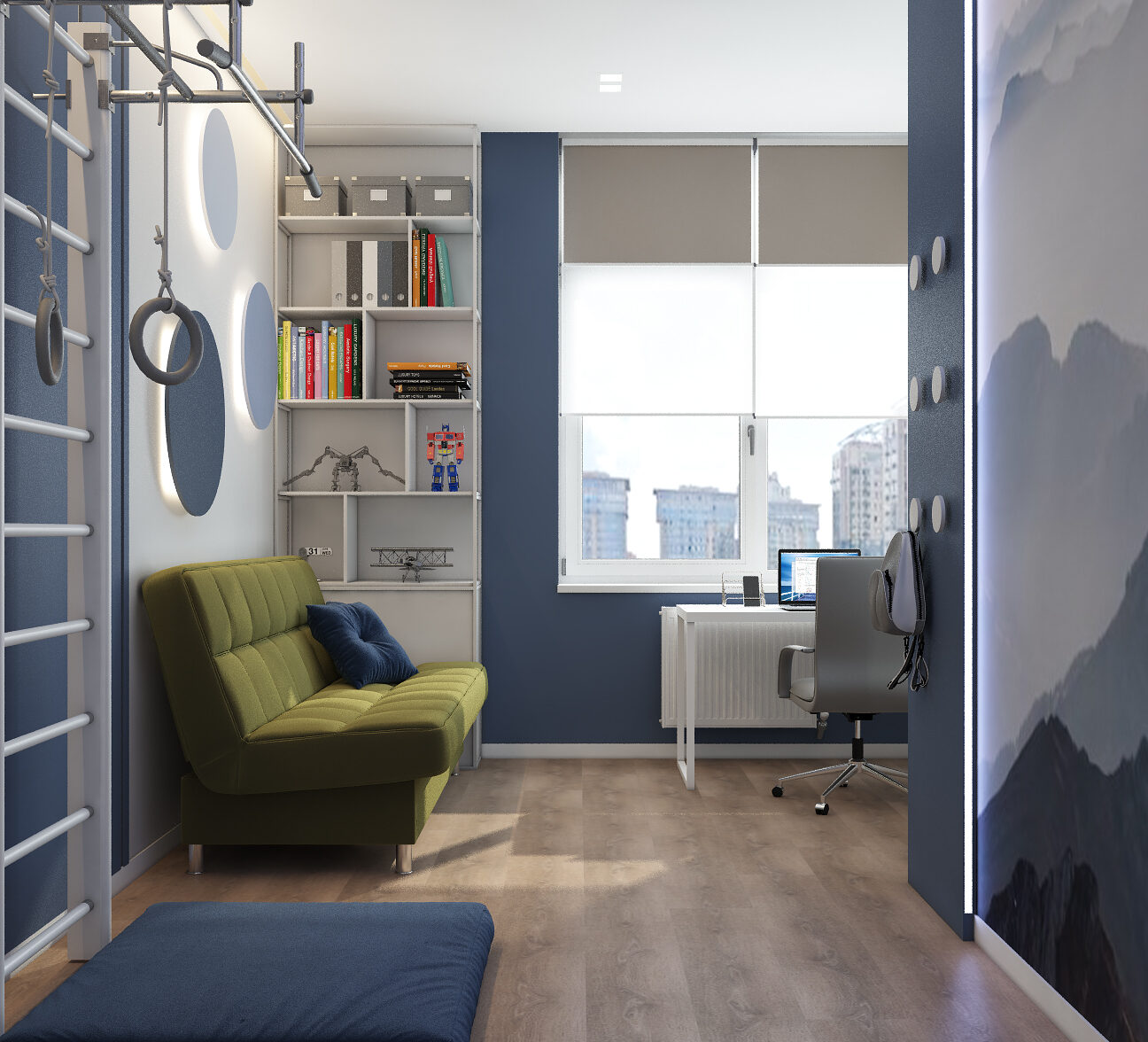 Habitación juvenil